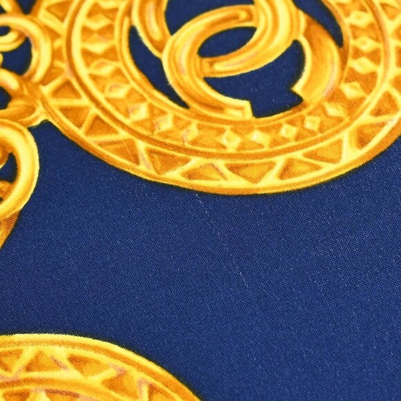 Chanel Navy Scarf Small Good - Picture 4 of 5